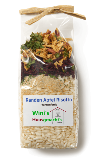 Wini`s Huusgmacht`s Randen Apfel Risotto